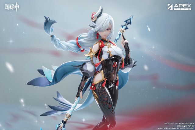 ボディラインくっきりな修行服に、シースルーから覗くオヘソもセクシー！『原神』より「申鶴」1/7スケールフィギュアが公開