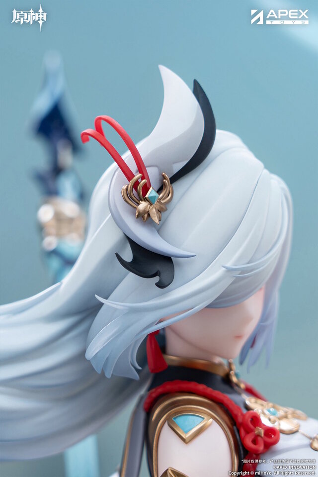 ボディラインくっきりな修行服に、シースルーから覗くオヘソもセクシー！『原神』より「申鶴」1/7スケールフィギュアが公開