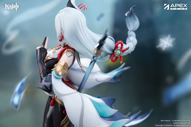 ボディラインくっきりな修行服に、シースルーから覗くオヘソもセクシー！『原神』より「申鶴」1/7スケールフィギュアが公開