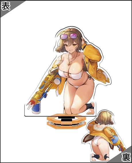 『勝利の女神：NIKKE』レッドフードや水着のアニスも！回転式台座備えた“両面アクスタ”カードゲーム第4弾に、ドロシーら6名が参戦