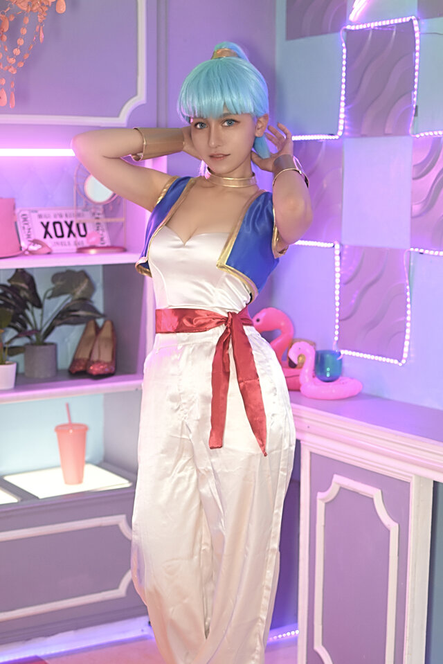 ブルマ「ドラゴンボール」／ジュリパンちゃん（X：@xxPinkieSweetxx）