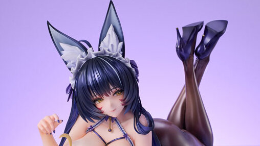 艶やかなタイツに震える…『アズレン』より「武蔵」がスチルイラストモチーフで立体化