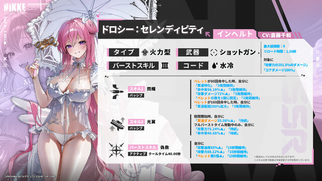 『勝利の女神：NIKKE』前も後ろもカットシーンも“水着でM字開脚”!? 初の水着ピルグリムの排出率は1%、今年の夏は懐が軽くなる……！