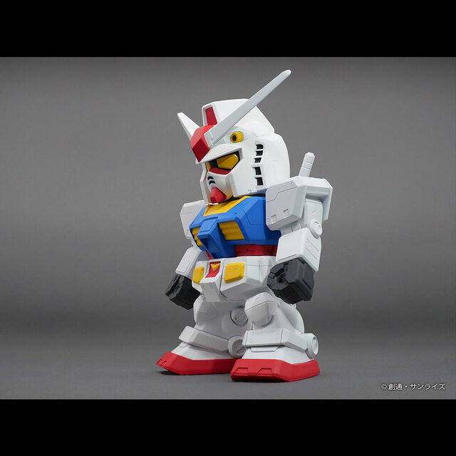 全高約23cmの圧倒的存在感！SDタイプの「RX-78-2ガンダム」ジャンボソフビフィギュアが再登場