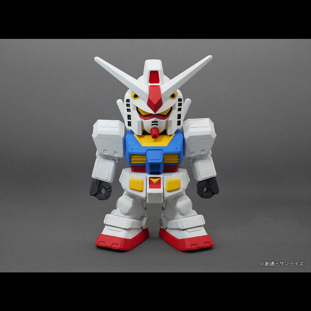 全高約23cmの圧倒的存在感！SDタイプの「RX-78-2ガンダム」ジャンボソフビフィギュアが再登場
