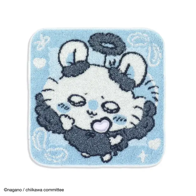 「ちいかわ」2枚を並べると1つの絵になる！ラーメンを食べるハチワレ＆シーサーなど、新作タオルハンカチ全6種が7月18日発売
