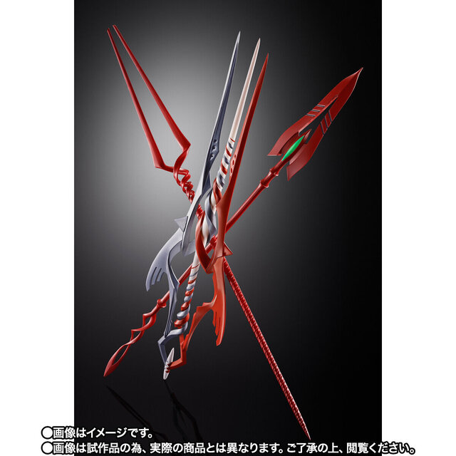 「METAL BUILD エヴァンゲリオン」シリーズから30周年記念アイテムが展開！2号機や零号機がカシウスの槍、ロンギヌスの槍を携えた“特別Ver”に
