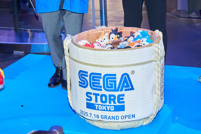 セガ、渋谷に公式ストア「SEGA STORE TOKYO」出店！限定デザインのソニックが展示の新店舗に突撃―COO・内海州史氏も登壇のオープニングセレモニーをレポート