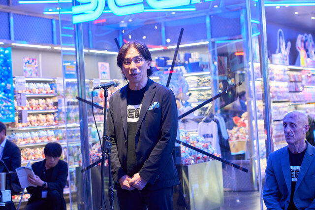 セガ、渋谷に公式ストア「SEGA STORE TOKYO」出店！限定デザインのソニックが展示の新店舗に突撃―COO・内海州史氏も登壇のオープニングセレモニーをレポート