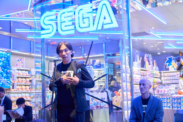 セガ、渋谷に公式ストア「SEGA STORE TOKYO」出店！限定デザインのソニックが展示の新店舗に突撃―COO・内海州史氏も登壇のオープニングセレモニーをレポート