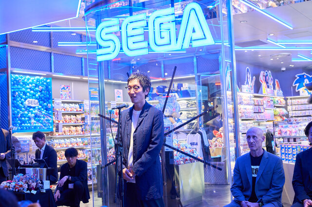 セガ、渋谷に公式ストア「SEGA STORE TOKYO」出店！限定デザインのソニックが展示の新店舗に突撃―COO・内海州史氏も登壇のオープニングセレモニーをレポート