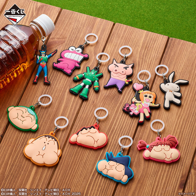 「クレヨンしんちゃん」新作一番くじのテーマは「お食事」！もぐもぐ顔なカスカベ防衛隊、ボーちゃんのしずく型カレー皿などユニークなラインナップ