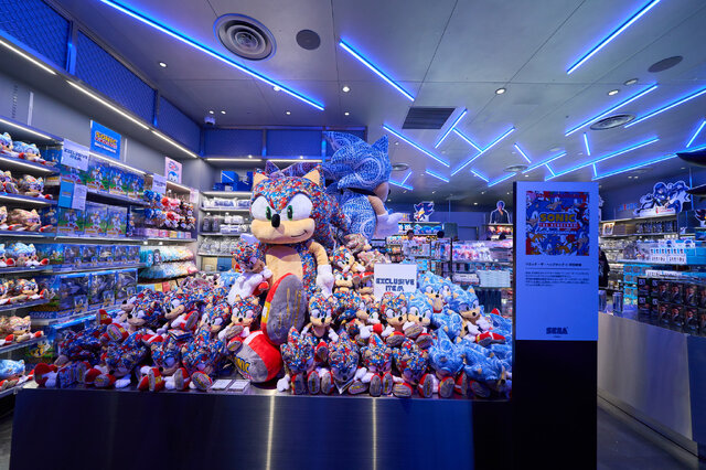 セガ、渋谷に公式ストア「SEGA STORE TOKYO」出店！限定デザインのソニックが展示の新店舗に突撃―COO・内海州史氏も登壇のオープニングセレモニーをレポート