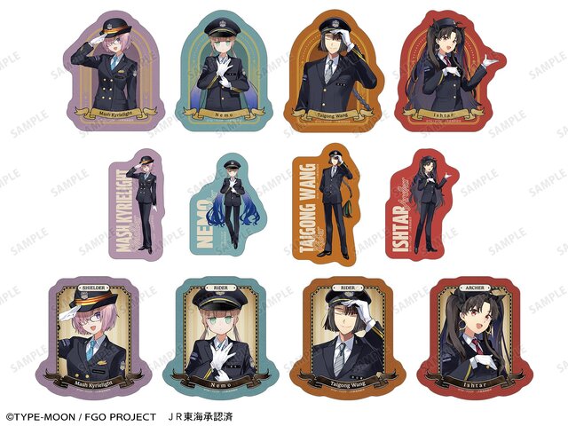 マシュ、イシュタルのJR東海制服姿が可愛い！『FGO』×「推し旅」コラボが8月1日より開催―特大アクスタやデスクマットなど販売