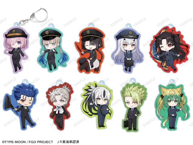 マシュ、イシュタルのJR東海制服姿が可愛い！『FGO』×「推し旅」コラボが8月1日より開催―特大アクスタやデスクマットなど販売
