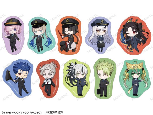 マシュ、イシュタルのJR東海制服姿が可愛い！『FGO』×「推し旅」コラボが8月1日より開催―特大アクスタやデスクマットなど販売