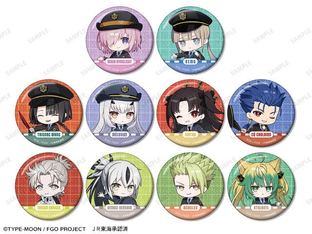 マシュ、イシュタルのJR東海制服姿が可愛い！『FGO』×「推し旅」コラボが8月1日より開催―特大アクスタやデスクマットなど販売