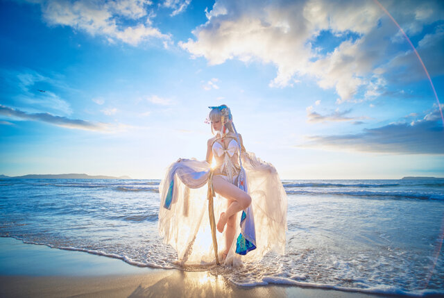 水妃モルガン『Fate/Grand Order』／はる（X：@harushiki55）、撮影：大明神（X：@yakisobagoooon）
