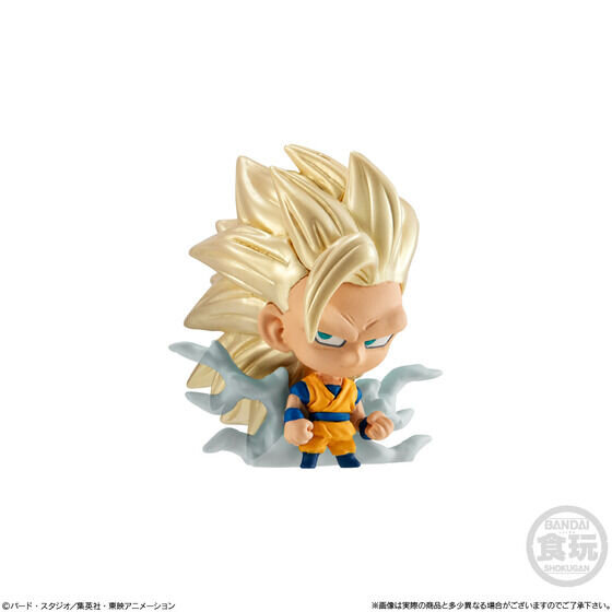 「ドラゴンボール」ゴールドカラーver.の超サイヤ人孫悟空＆ゴジータも！「DAIMA」キャラはじめ、シールウエハースなどのイラストがフィギュア化