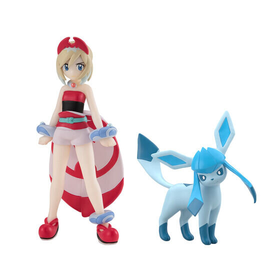 並べて飾りたい！「ポケモンスケールワールド」ヒスイ地方より「カイ＆グレイシア」「セキ＆リーフィア」が立体化