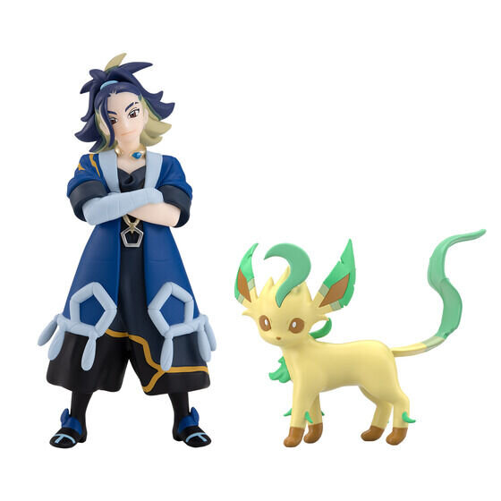 並べて飾りたい！「ポケモンスケールワールド」ヒスイ地方より「カイ＆グレイシア」「セキ＆リーフィア」が立体化