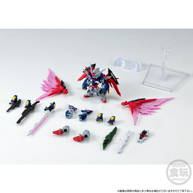コンバージ「デスティニーガンダムSpecII&ゼウスシルエット」商品ページ公開！光の翼やレールガン付属の「単体Ver.」も同時受注