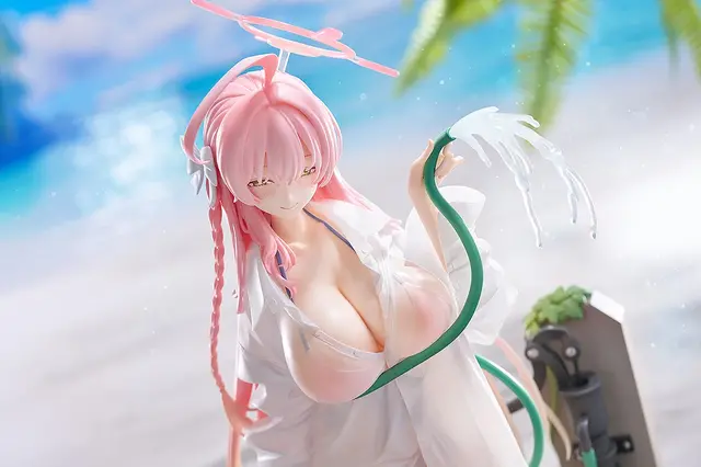 セクシーなワイシャツ姿！『ブルアカ』より水着「ハナコ」がフィギュア化ー9月17日まで予約受付中