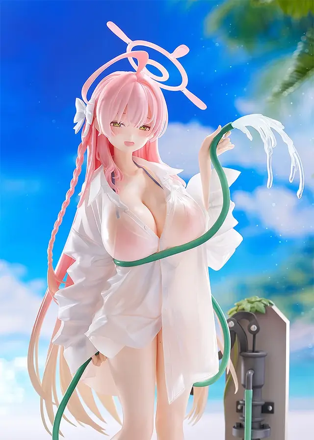 セクシーなワイシャツ姿！『ブルアカ』より水着「ハナコ」がフィギュア化ー9月17日まで予約受付中