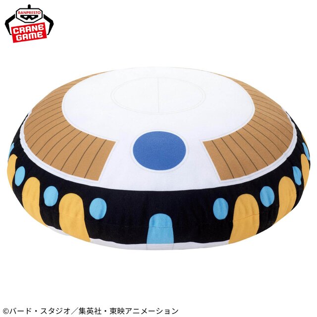 「ドラゴンボールZ」フリーザの宇宙船が“ぬいぐるみ”に!? クッションとしても使えるファン必見アイテムがプライズで登場