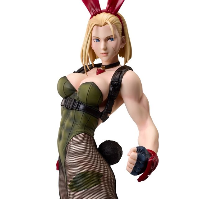 鍛え上げられた肉体美！『スト6』キャミィがバニーガール姿で立体化ー全高約430mmの圧倒的な存在感
