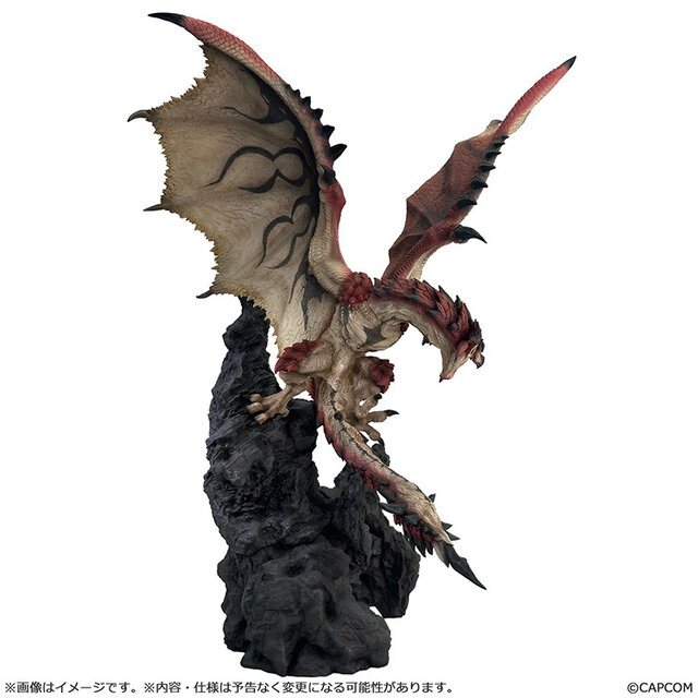 『モンハン』2010年発売のリオレウス/リオレイア フィギュアがリニューアル！進化したゲームモデルを元に新たな解釈を加える