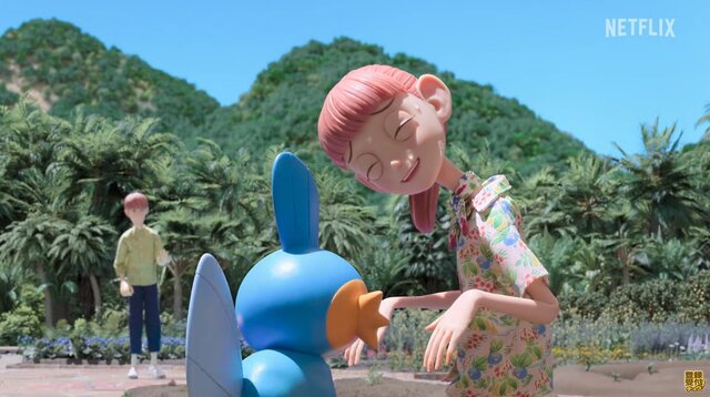 Netflixアニメ「ポケモンコンシェルジュ」新エピソードの最新映像公開！「ハル」と「コダック」が新たな物語を綴る