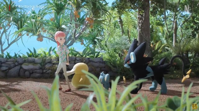 Netflixアニメ「ポケモンコンシェルジュ」新エピソードの最新映像公開！「ハル」と「コダック」が新たな物語を綴る