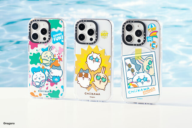 「ちいかわ」サマーシーズンにピッタリ！夏の開放感とワクワクを詰め込んだスマホアクセサリーが、カラフルで可愛さ満点