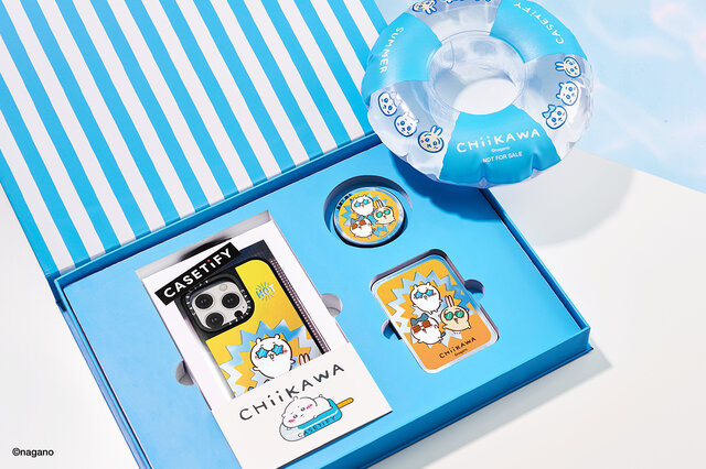 「ちいかわ」サマーシーズンにピッタリ！夏の開放感とワクワクを詰め込んだスマホアクセサリーが、カラフルで可愛さ満点
