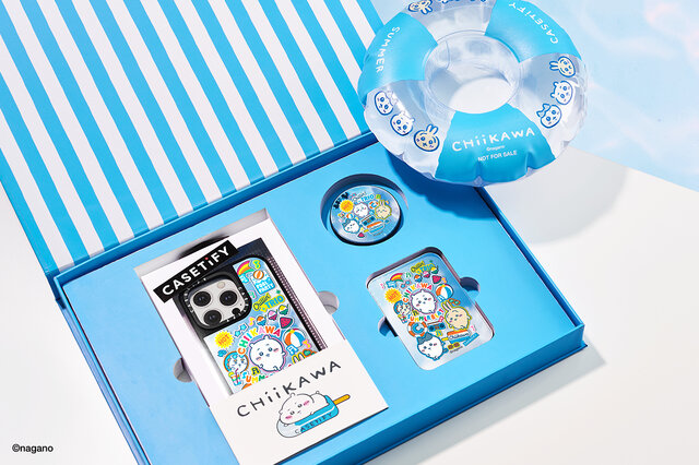 「ちいかわ」サマーシーズンにピッタリ！夏の開放感とワクワクを詰め込んだスマホアクセサリーが、カラフルで可愛さ満点
