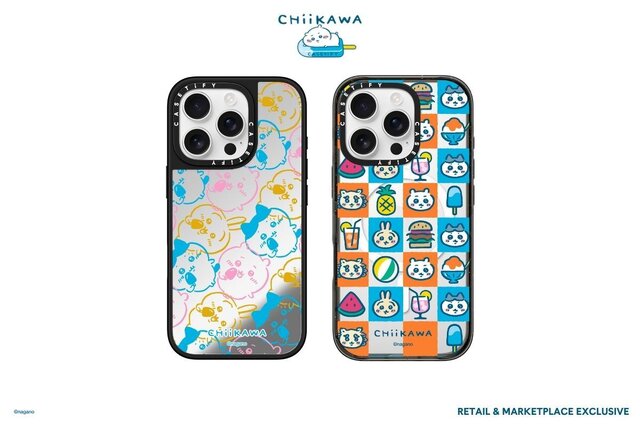 「ちいかわ」サマーシーズンにピッタリ！夏の開放感とワクワクを詰め込んだスマホアクセサリーが、カラフルで可愛さ満点