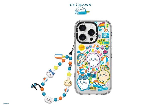 「ちいかわ」サマーシーズンにピッタリ！夏の開放感とワクワクを詰め込んだスマホアクセサリーが、カラフルで可愛さ満点