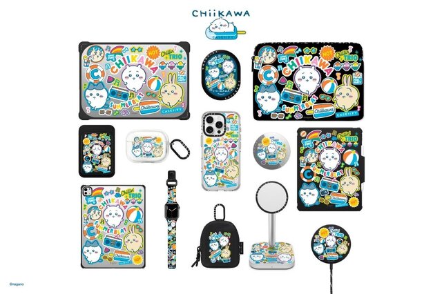 「ちいかわ」サマーシーズンにピッタリ！夏の開放感とワクワクを詰め込んだスマホアクセサリーが、カラフルで可愛さ満点