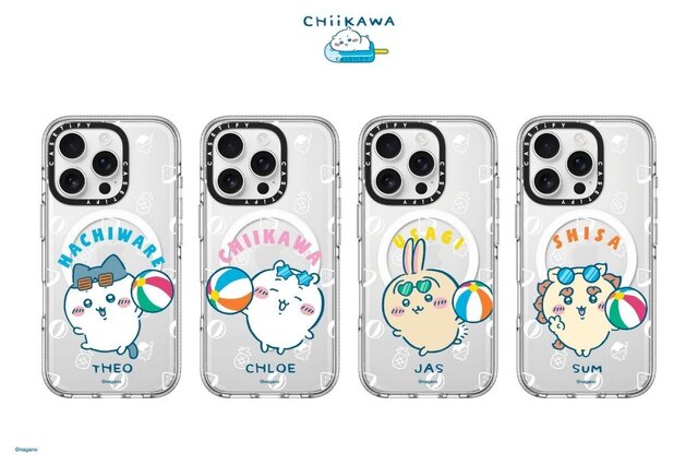「ちいかわ」サマーシーズンにピッタリ！夏の開放感とワクワクを詰め込んだスマホアクセサリーが、カラフルで可愛さ満点