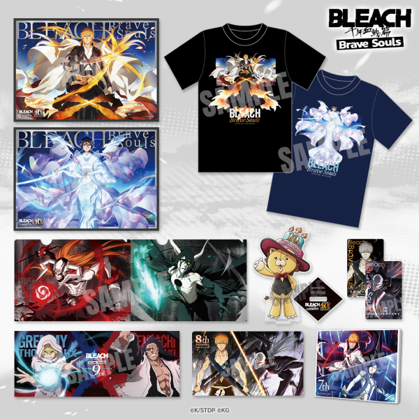 リリース10周年を迎えた『ブレソル』特別デザインの「黒崎一護」「朽木ルキア」実装など記念イベント開催中