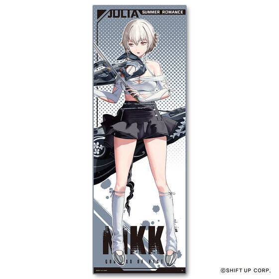 恥じらうレッドフードも…！『勝利の女神：NIKKE』全身イラスト使用のスーパークールタオルに、新規デザインを加えた全13種展開