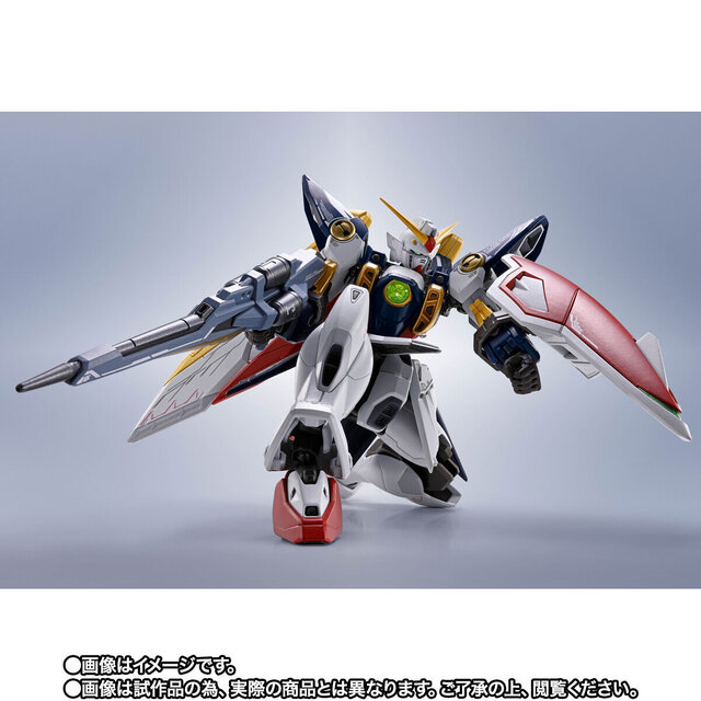 「ウイングガンダム」がMETAL ROBOT魂に飛翔！翼の先端にオリジナルのスライドギミック搭載、ダイナミックなポーズが決まる