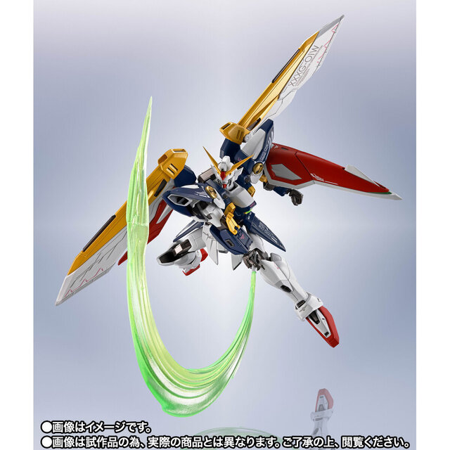 「ウイングガンダム」がMETAL ROBOT魂に飛翔！翼の先端にオリジナルのスライドギミック搭載、ダイナミックなポーズが決まる