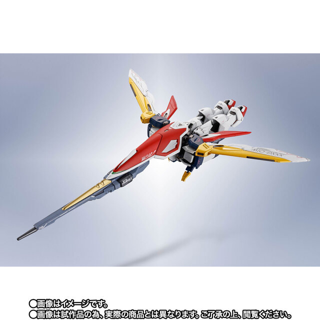 「ウイングガンダム」がMETAL ROBOT魂に飛翔！翼の先端にオリジナルのスライドギミック搭載、ダイナミックなポーズが決まる