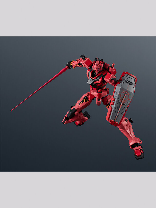 ジークアクスとも並べたい！赤いガンダムが可動フィギュア「UNIVERSE」に出撃―ハンマーは鎖部分を金属パーツで再現