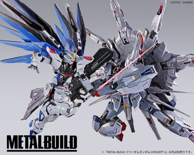 METAL BUILD「フリーダムガンダム CONCEPT 2」が待望の再販！プロヴィデンスと争う新規撮りおろしカットもカッコイイ
