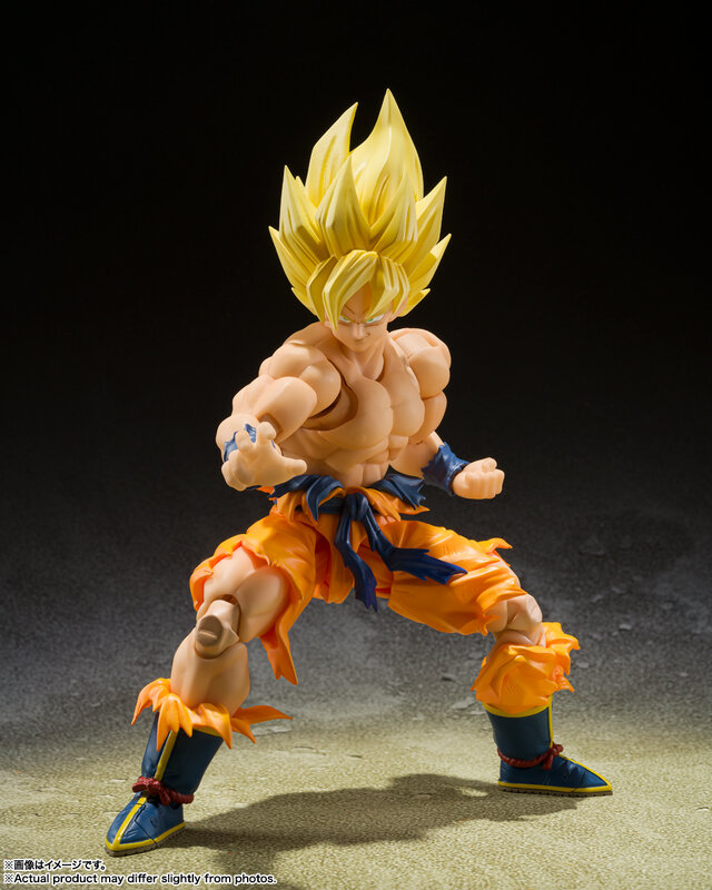 “クリリンのことかー!!!!!”「ドラゴンボールZ」より「スーパーサイヤ人孫悟空」アクションフィギュアが再販！かめはめ波用エフェクトパーツも同梱