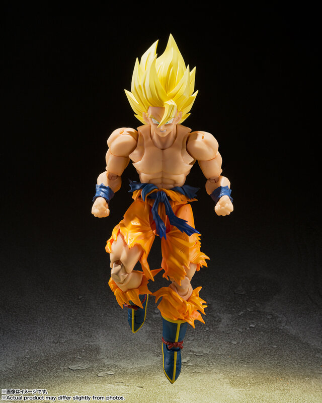 “クリリンのことかー!!!!!”「ドラゴンボールZ」より「スーパーサイヤ人孫悟空」アクションフィギュアが再販！かめはめ波用エフェクトパーツも同梱