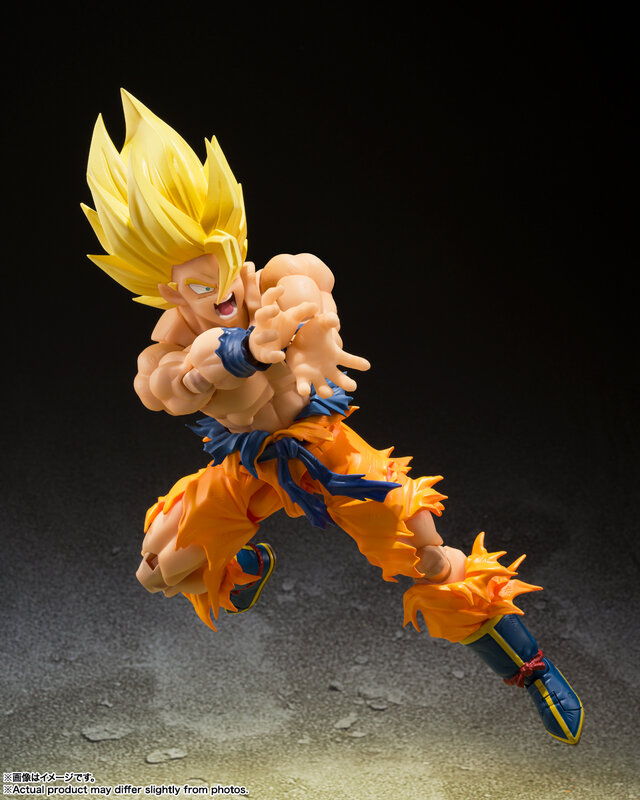 “クリリンのことかー!!!!!”「ドラゴンボールZ」より「スーパーサイヤ人孫悟空」アクションフィギュアが再販！かめはめ波用エフェクトパーツも同梱